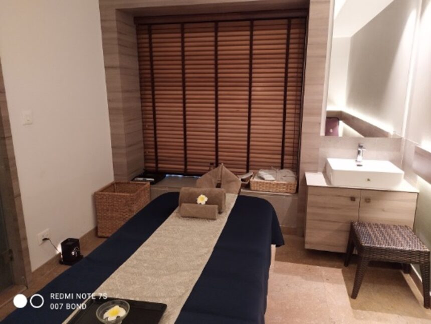 Skin with Tattva Spa's Back Scrub Treatment