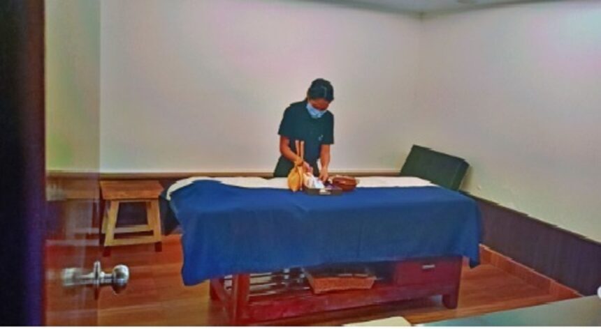 Jet Lag reliever massage