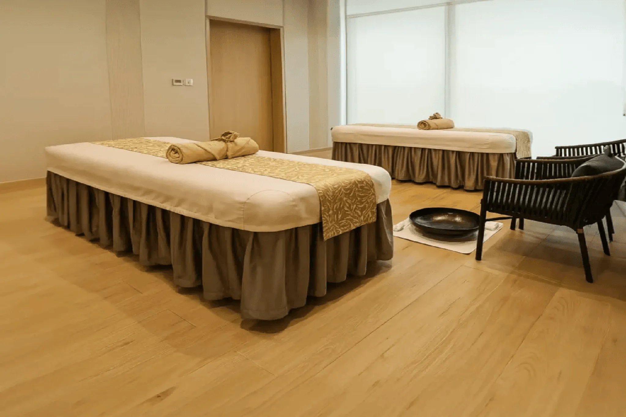 Couple Spa beds at Tattva Wellness Spa Lucknow