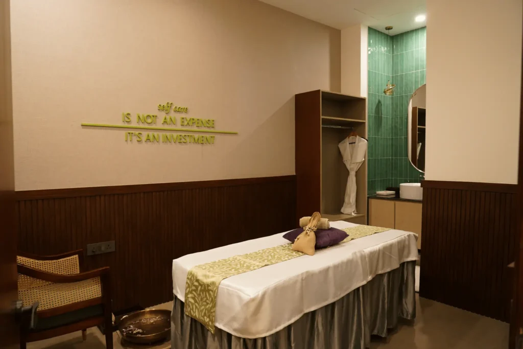 spa bed at M3M 65th Avenue Gurgaon.