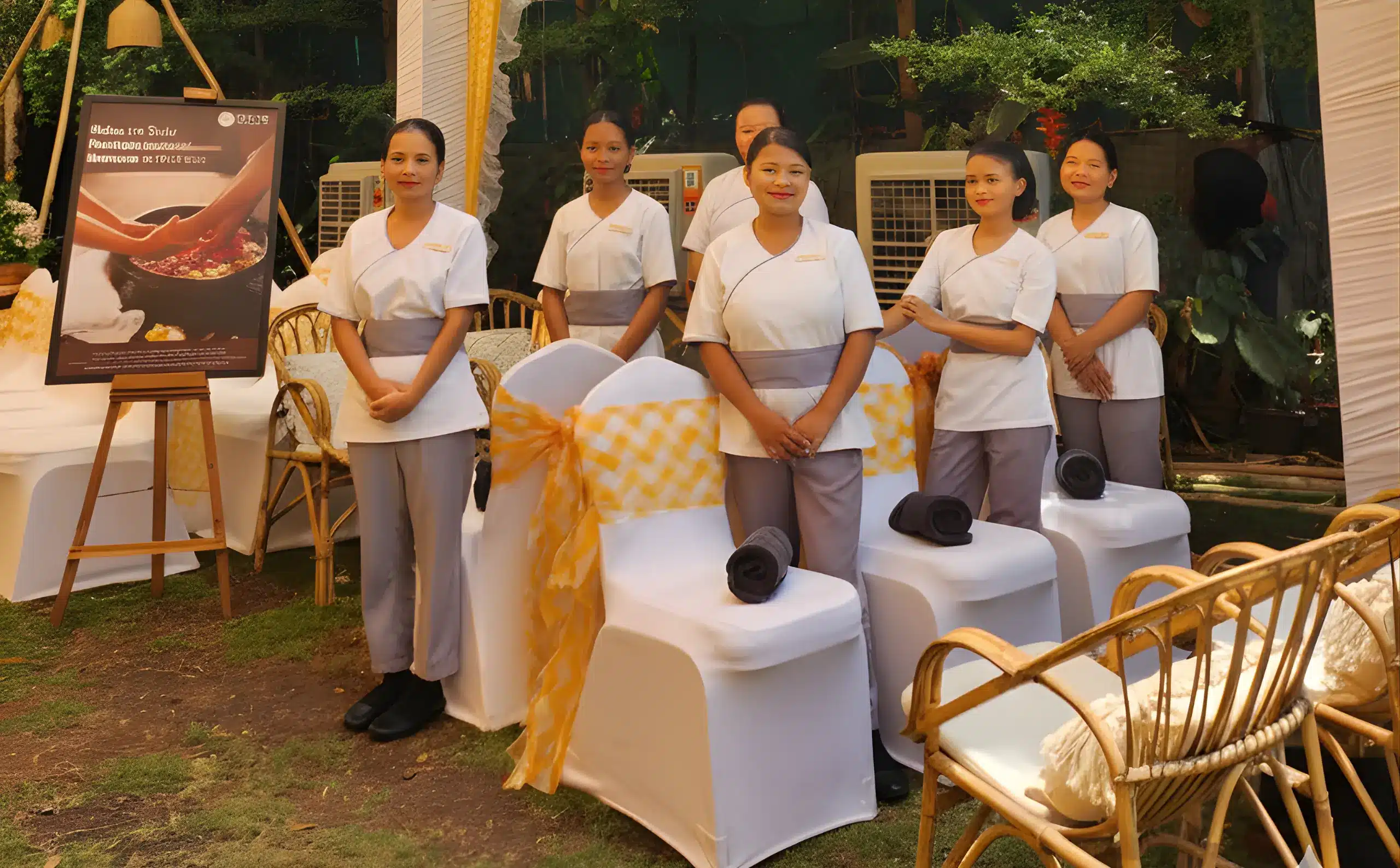 Tattva Spa Wedding Kiosk