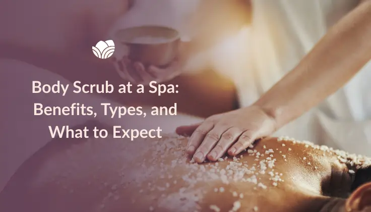 Body scrub at a spa session at Tattva Wellness Spa for skin exfoliation.