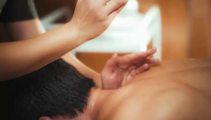 Guest receiving a relaxing massage at the best spa in Whitefield Bangalore, promoting wellness, relaxation, and stress relief.